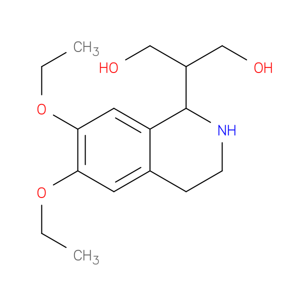 2-(6,7-Diethoxy-1,2,3,4-tetrahydro-isoquinolin-1-yl)-propane-1,3-diol