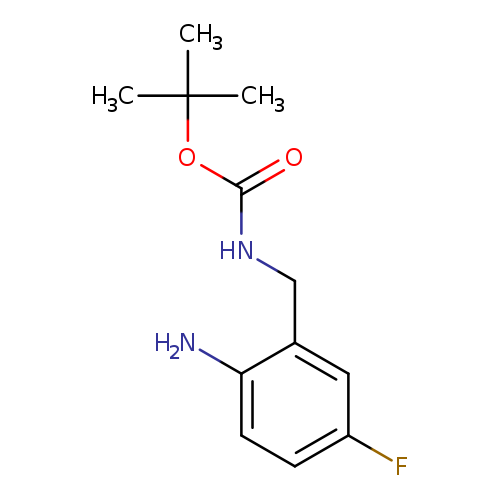 TERT-BUTYL 2-AMINO-5-FLUOROBENZYLCARBAMATE