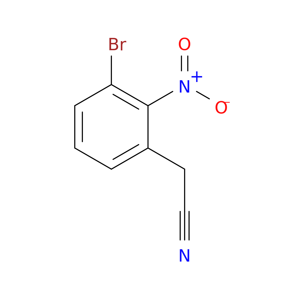 Benzeneacetonitrile, 3-bromo-2-nitro-