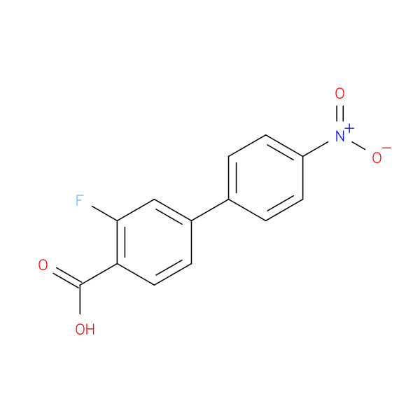 2-Fluoro-4-(4-nitrophenyl)benzoic acid