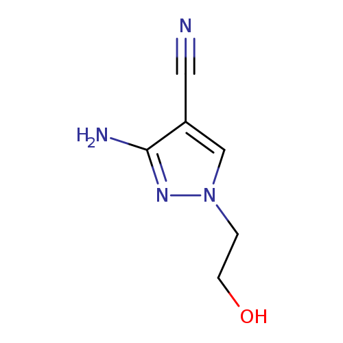 3-Amino-1-(2-hydroxyethyl)-1H-pyrazole-4-carbonitrile