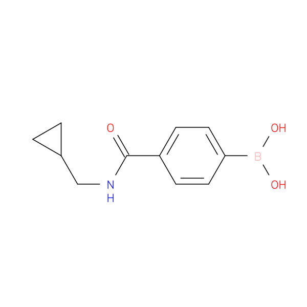 (4-((Cyclopropylmethyl)carbamoyl)phenyl)boronic acid