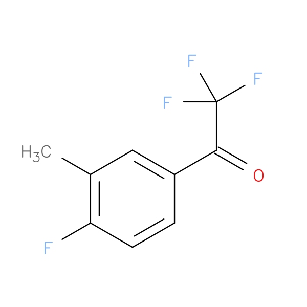 2,2,2-Trifluoro-1-(4-fluoro-3-methylphenyl)ethanone