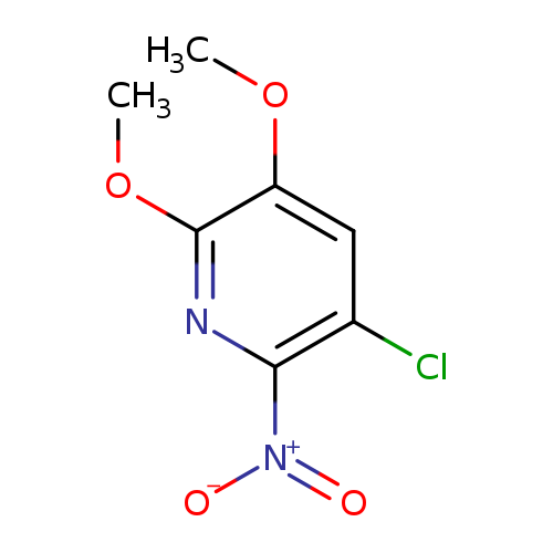 3-Chloro-5,6-dimethoxy-2-nitropyridine