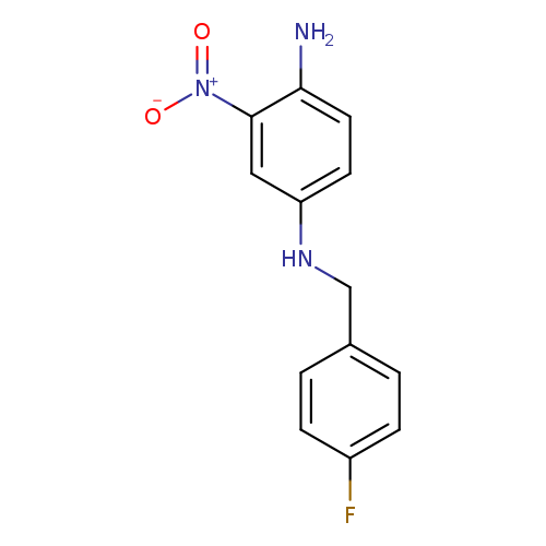 1,4-Benzenediamine, N4-[(4-fluorophenyl)methyl]-2-nitro-