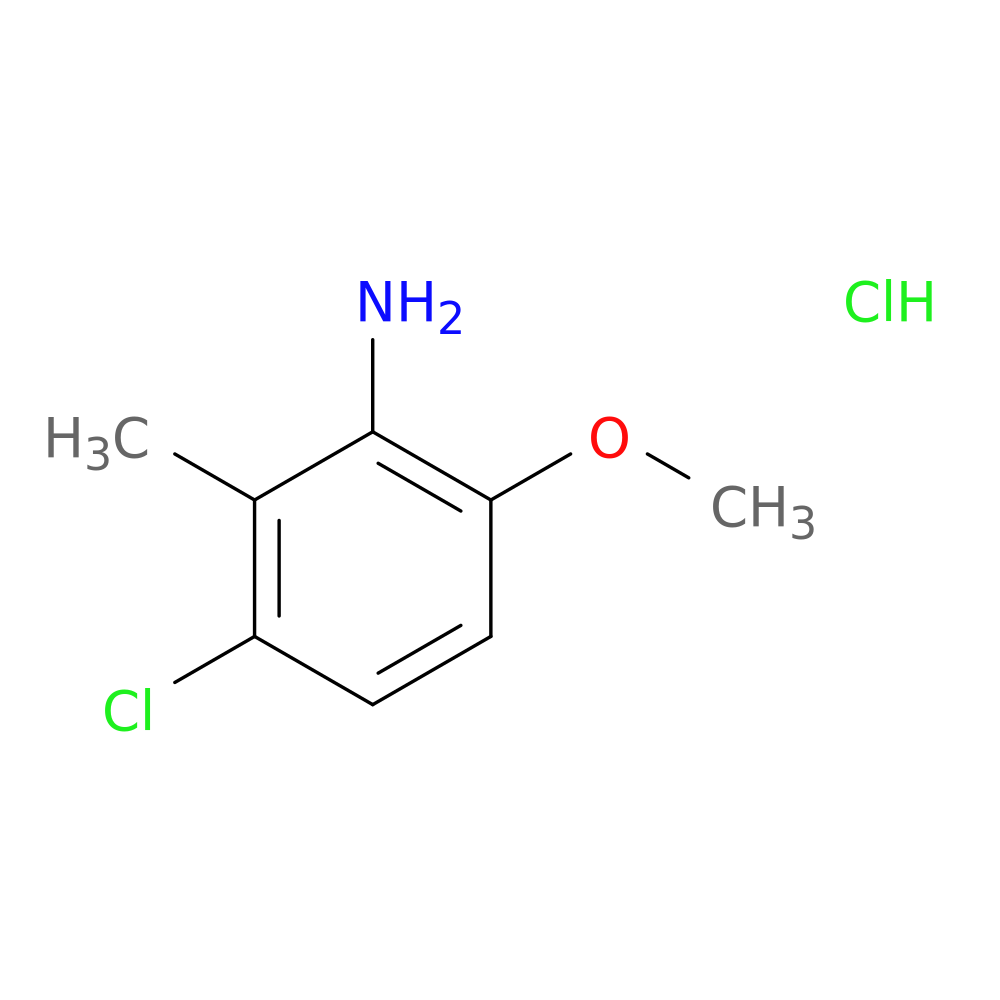3-chloro-6-methoxy-2-methylaniline hydrochloride