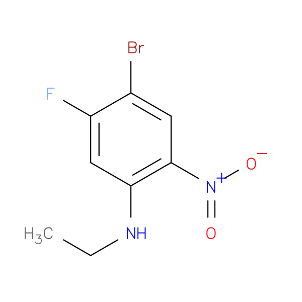 4-Bromo-N-ethyl-5-fluoro-2-nitroaniline