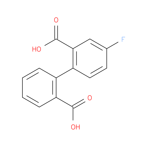 2-(2-Carboxyphenyl)-5-fluorobenzoic acid