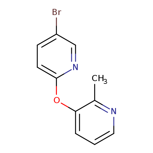 5-bromo-2-[(2-methylpyridin-3-yl)oxy]pyridine
