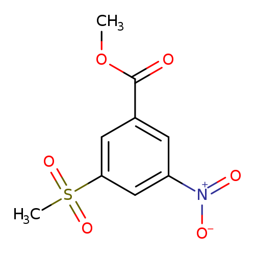 methyl 3-methanesulfonyl-5-nitrobenzoate