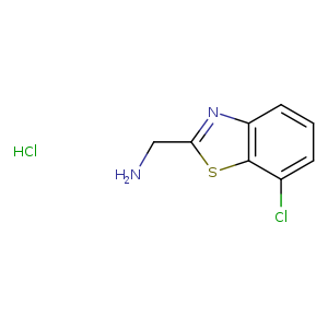 (7-chloro-1,3-benzothiazol-2-yl)methanamine hydrochloride