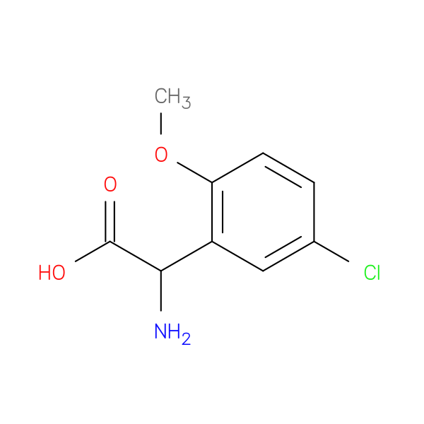 2-AMINO-2-(5-CHLORO-2-METHOXYPHENYL)ACETIC ACID