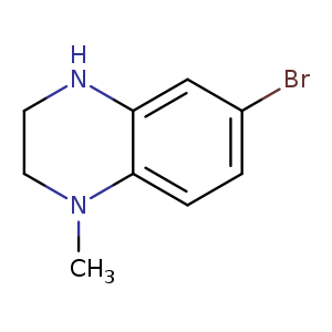 6-Bromo-1-methyl-1,2,3,4-tetrahydroquinoxaline