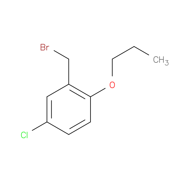 2-(bromomethyl)-4-chloro-1-propoxybenzene