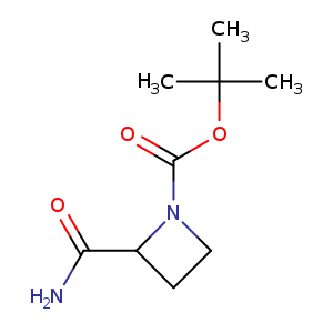 1-Azetidinecarboxylic acid, 2-(aminocarbonyl)-, 1,1-dimethylethyl ester