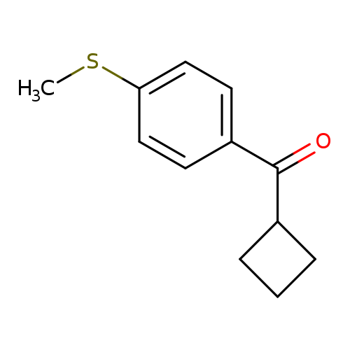 Cyclobutyl 4-thiomethylphenyl ketone
