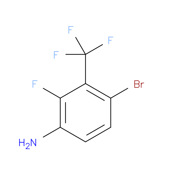 4-Bromo-2-fluoro-3-(trifluoromethyl)aniline