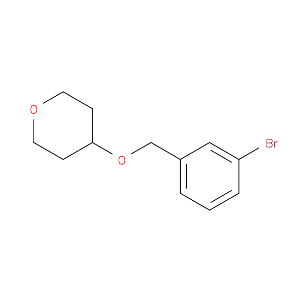 4-[(3-Bromophenyl)methoxy]oxane