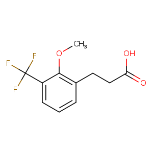 3-(2-Methoxy-3-(trifluoromethyl)phenyl)propanoic acid