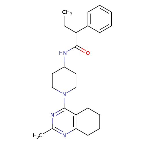 N-[1-(2-methyl-5,6,7,8-tetrahydroquinazolin-4-yl)piperidin-4-yl]-2-phenylbutanamide