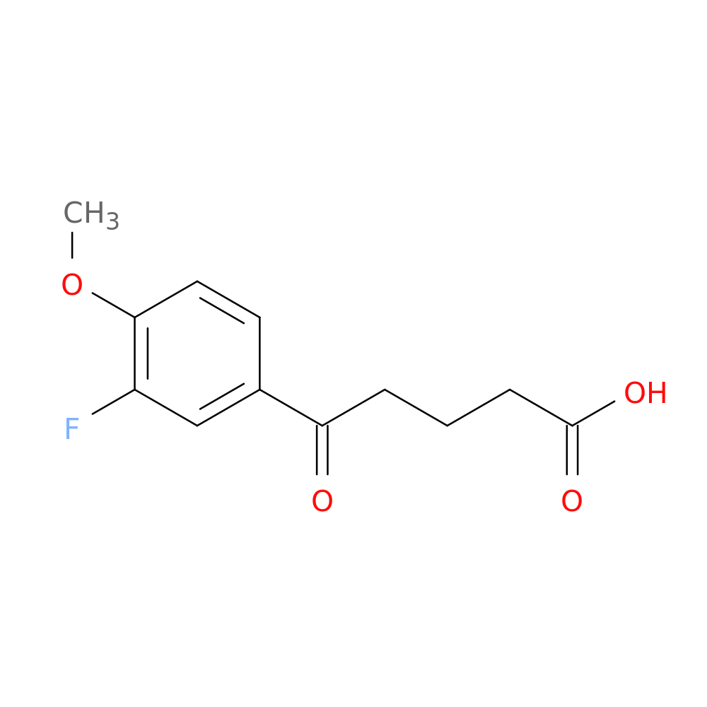 5-(3-Fluoro-4-methoxyphenyl)-5-oxovaleric acid