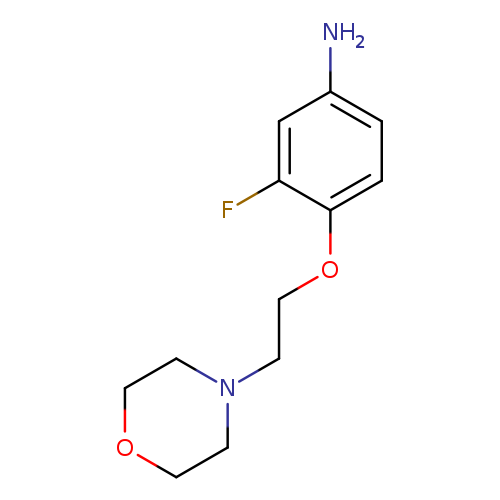 3-Fluoro-4-[2-(4-morpholinyl)ethoxy]phenylamine