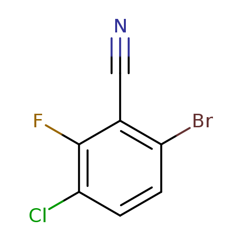 3-Chloro-2-fluoro-6-bromobenzonitrile