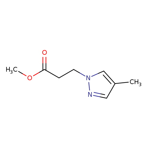 Methyl 3-(4-methyl-1h-pyrazol-1-yl)propanoate