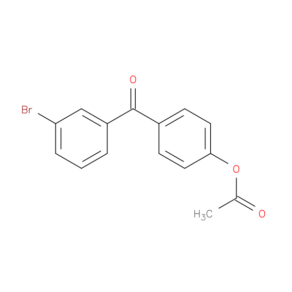 4-Acetoxy-3'-bromobenzophenone