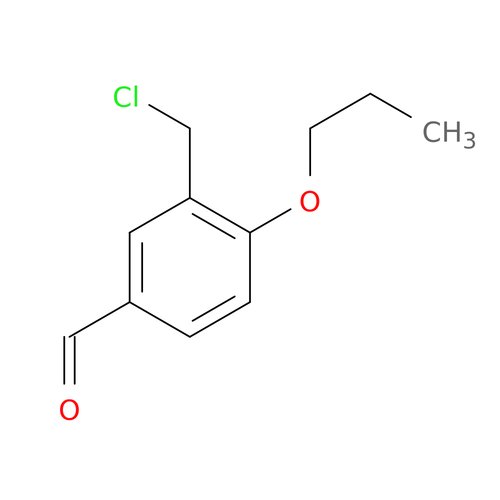 3-(Chloromethyl)-4-propoxybenzaldehyde