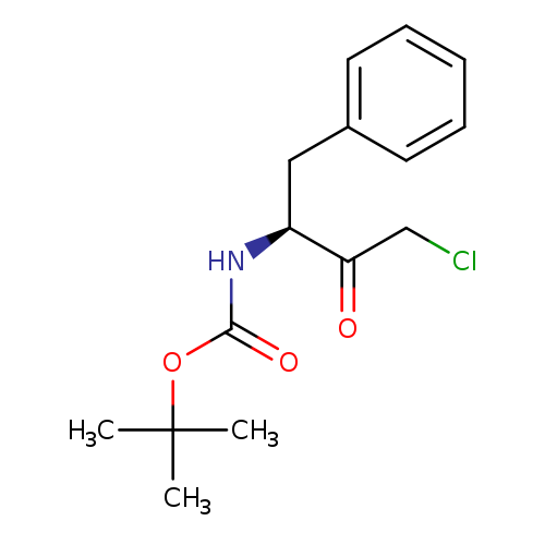 Carbamic acid, N-[(1S)-3-chloro-2-oxo-1-(phenylmethyl)propyl]-, 1,1-dimethylethyl ester