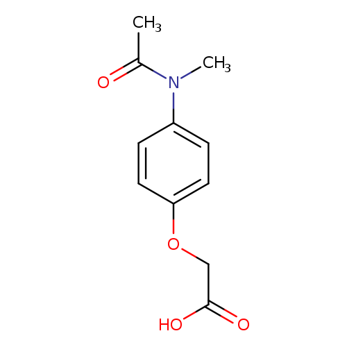 (4-[Acetyl(methyl)amino]phenoxy)acetic acid