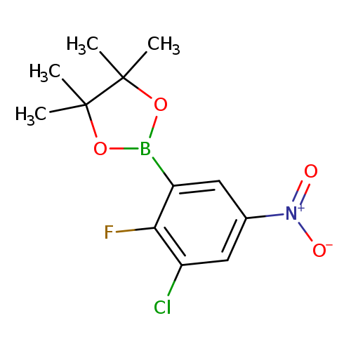 3-Chloro-2-fluoro-5-nitrophenylboronic acid pinacol ester