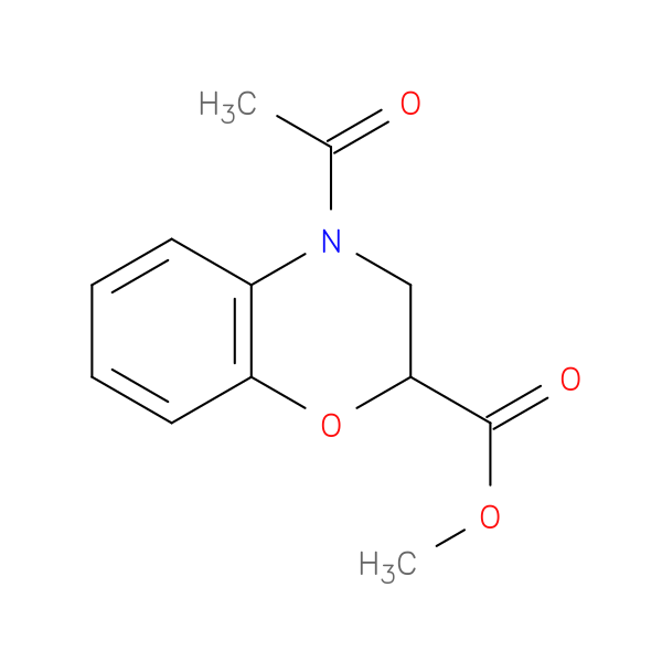 methyl 4-acetyl-3,4-dihydro-2H-1,4-benzoxazine-2-carboxylate