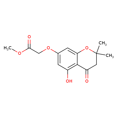 methyl 2-((5-hydroxy-2,2-dimethyl-4-oxochroman-7-yl)oxy)acetate