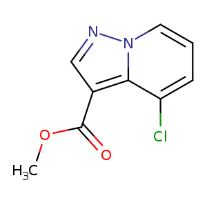 4-Chloro-Methyl pyrazolo[1,5-a]pyridine-3-carboxylate