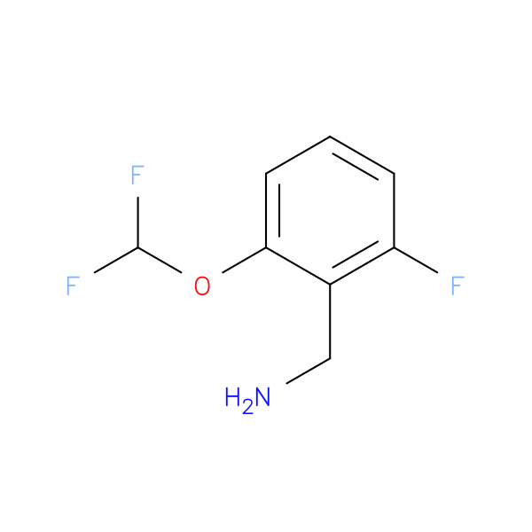 (2-(Difluoromethoxy)-6-fluorophenyl)methanamine