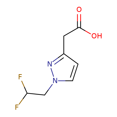 2-(1-(2,2-Difluoroethyl)-1H-pyrazol-3-yl)acetic acid