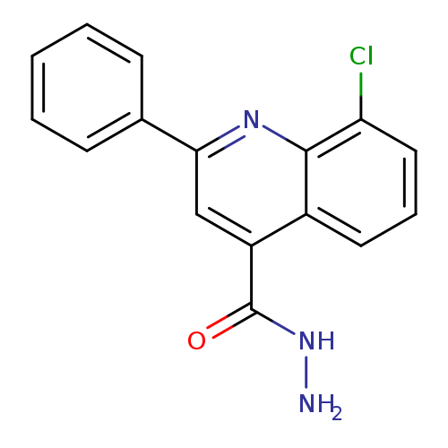 8-Chloro-2-phenylquinoline-4-carbohydrazide
