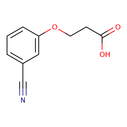 Propanoic acid, 3-(3-cyanophenoxy)-