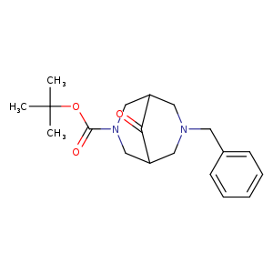 tert-Butyl 7-benzyl-9-oxo-3,7-diazabicyclo[3.3.1]nonane-3-carboxylate