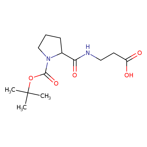 3-({1-[(tert-butoxy)carbonyl]pyrrolidin-2-yl}formamido)propanoic acid