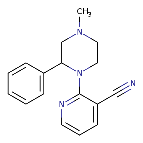 2-(4-Methyl-2-phenylpiperazin-1-yl)nicotinonitrile