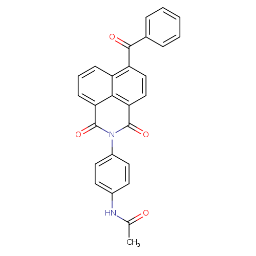 N-[4-(6-benzoyl-1,3-dioxo-1H-benzo[de]isoquinolin-2(3H)-yl)phenyl]acetamide