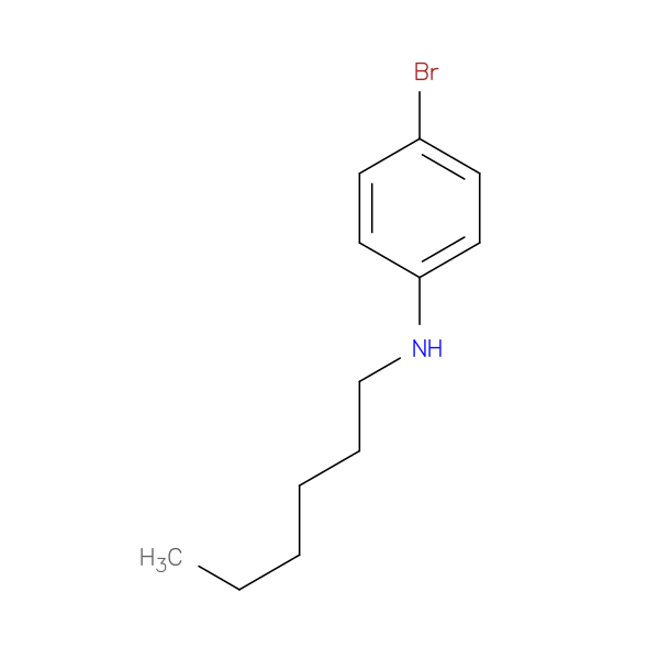 4-bromo-N-hexylaniline