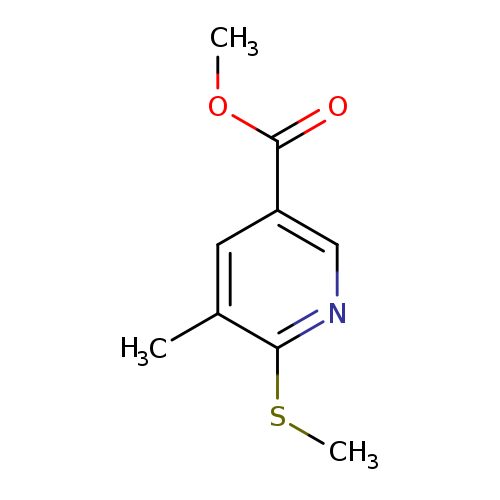 5-Methyl-6-methylsulfanyl-nicotinic acid methyl ester