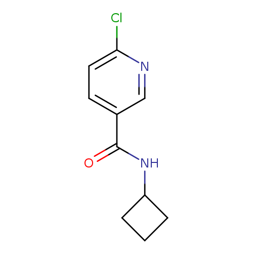6-chloro-N-cyclobutylpyridine-3-carboxamide