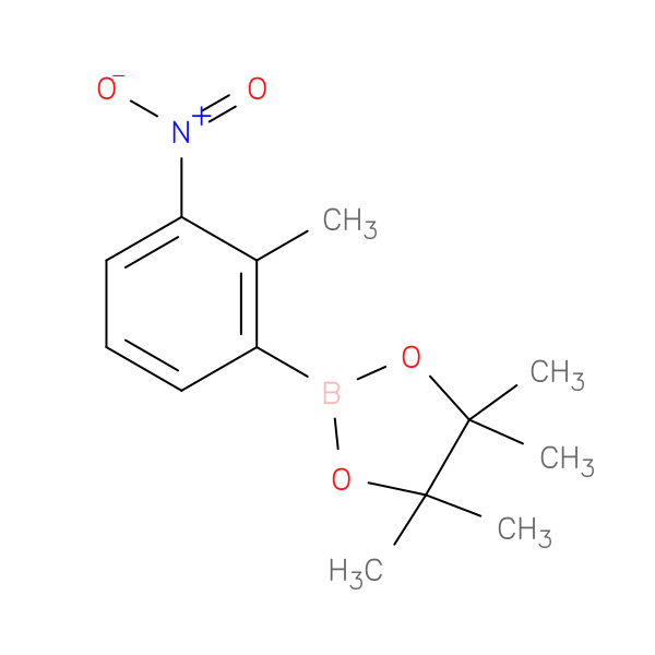 2-Methyl-3-nitrophenylboronic acid, pinacol ester