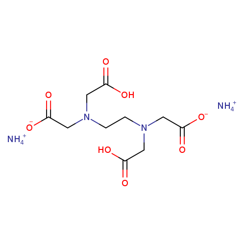 Glycine, N,N'-1,2-ethanediylbis[N-(carboxymethyl)-, ammonium salt (1:2)