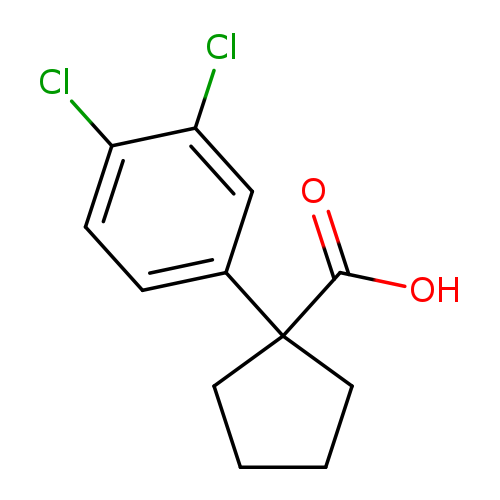 1-(3，4-Dichlorophenyl)cyclopentanecarboxylic acid